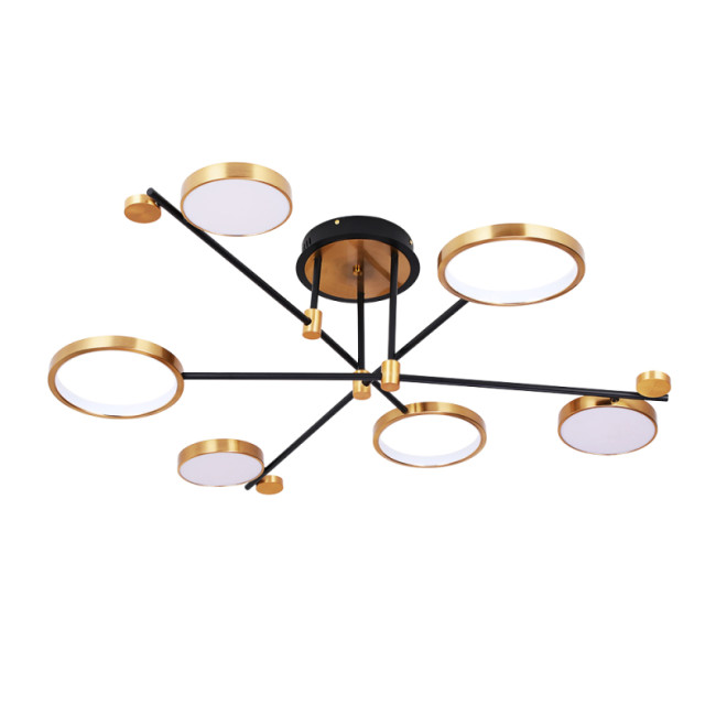 Люстра на штанге Arte Lamp Holly A1364PL-6PB Люстра на штанге Arte Lamp Holly A1364PL-6PB