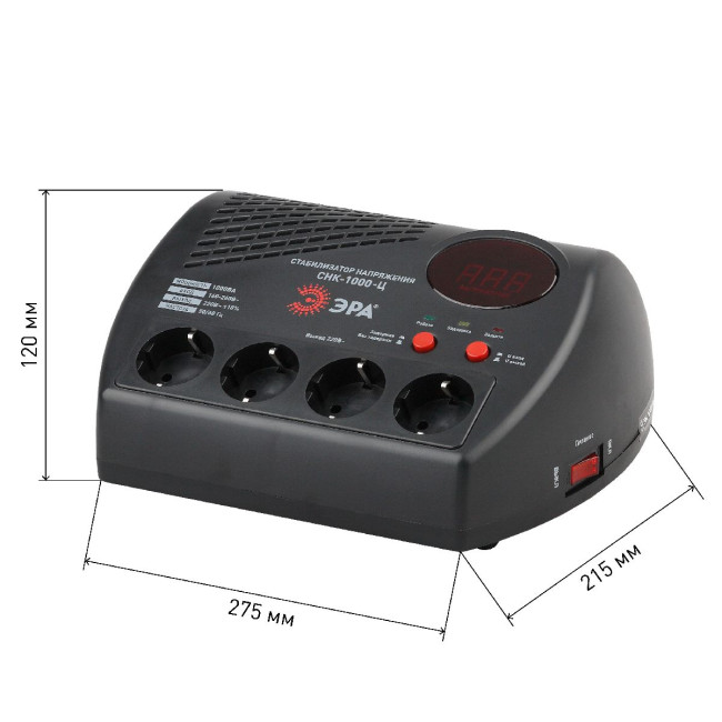 Стабилизатор Эра СНК-1000-Ц Б0031072