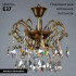 Потолочная люстра Ambiente Alicante 8888/3 PL PB Tear Drop Потолочная люстра Ambiente Alicante 8888/3 PL PB Tear Drop