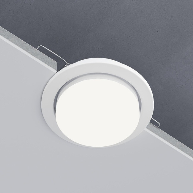 Встраиваемый светильник Elektrostandard 1035 GX53 WH белый 4690389067549