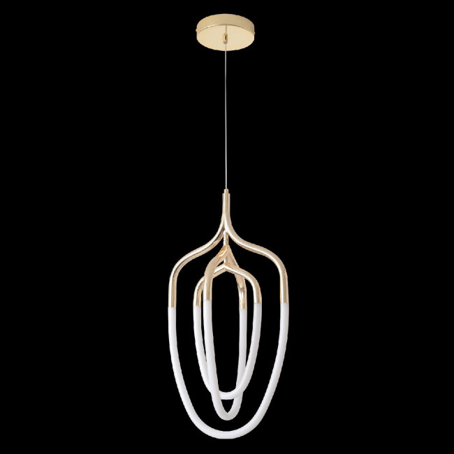 Подвесной светильник Crystal Lux PERA SP50W LED GOLD Подвесной светильник Crystal Lux PERA SP50W LED GOLD