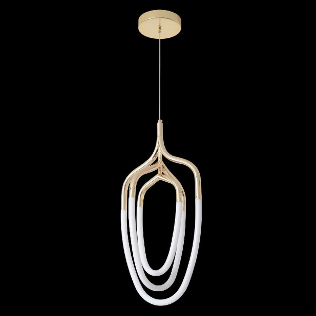 Подвесной светильник Crystal Lux PERA SP50W LED GOLD Подвесной светильник Crystal Lux PERA SP50W LED GOLD