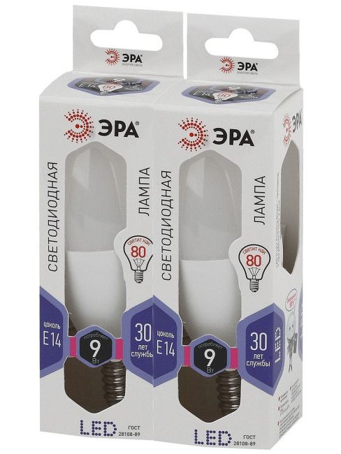 Лампа светодиодная Эра E14 9W 6000K LED B35-9W-860-E14 Б0031403 Лампа светодиодная Эра E14 9W 6000K LED B35-9W-860-E14 Б0031403