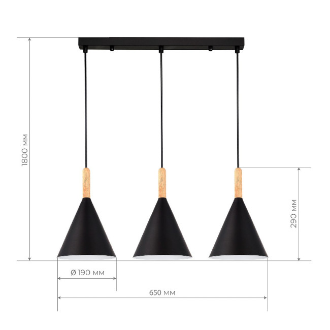 Подвесной светильник Evoluce Arket SLE1255-403-03 Подвесной светильник Evoluce Arket SLE1255-403-03