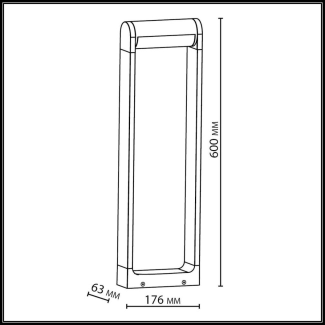 Ландшафтный светильник Odeon Light Nature Twinset 7117/12GL Ландшафтный светильник Odeon Light Nature Twinset 7117/12GL