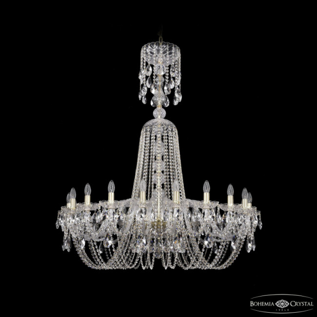 Подвесная люстра Bohemia Ivele Crystal 1402/20/400/XL-140 G