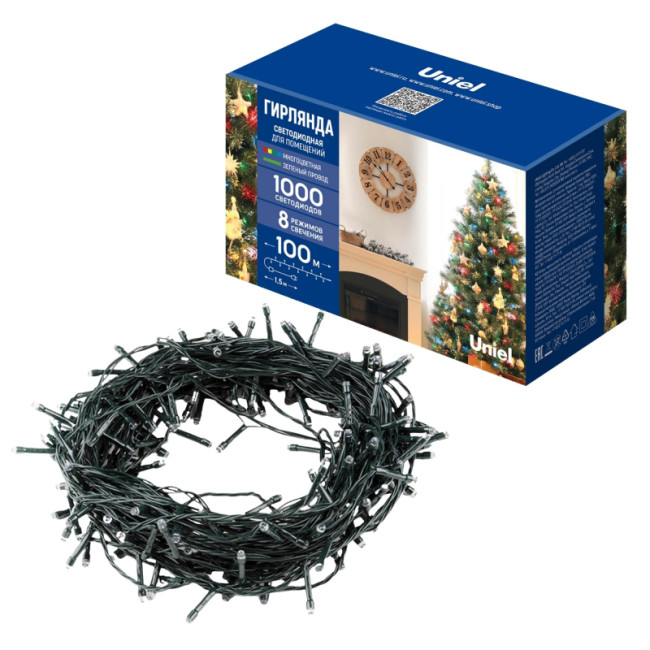 Гирлянда Uniel ULD-S10000-1000/DGA MULTI IP20 Гирлянда Uniel ULD-S10000-1000/DGA MULTI IP20