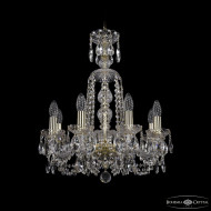 Подвесная люстра Bohemia Ivele Crystal 1402/8/160/XL-59 G