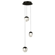 Подвесной светильник Delight Collection MD24001033-3A black/clear Подвесной светильник Delight Collection MD24001033-3A black/clear