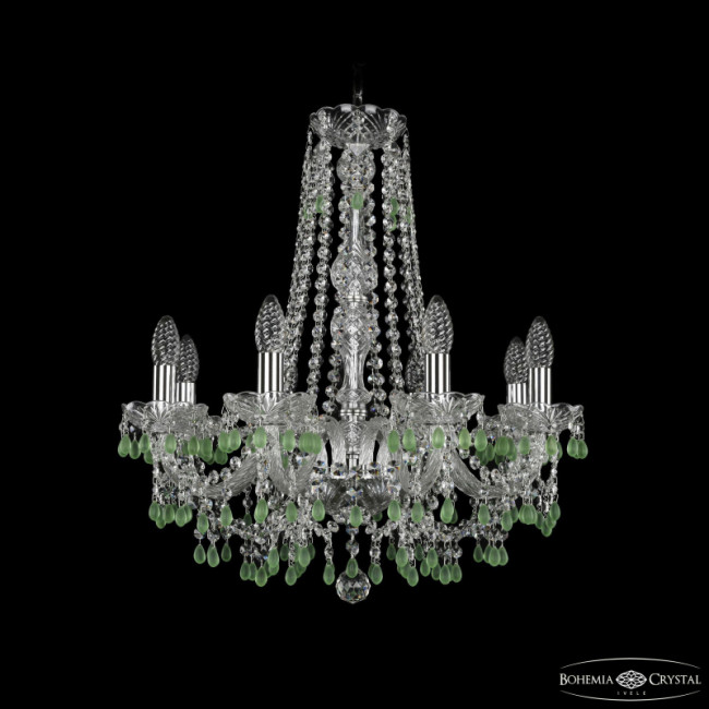 Подвесная люстра Bohemia Ivele Crystal 1410/8/195/h-60 Ni V5001