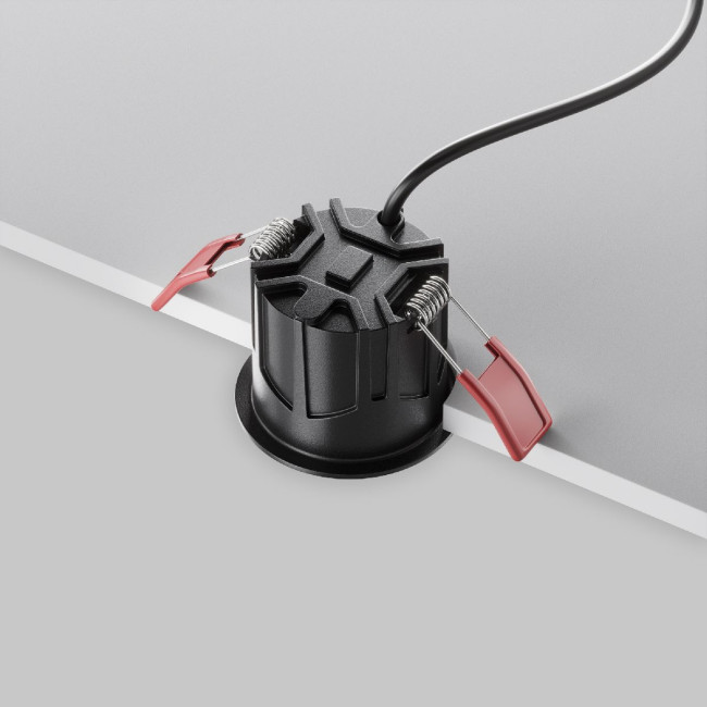 Встраиваемый светильник Maytoni Alfa LED DL043-01-10W4K-RD-B-1