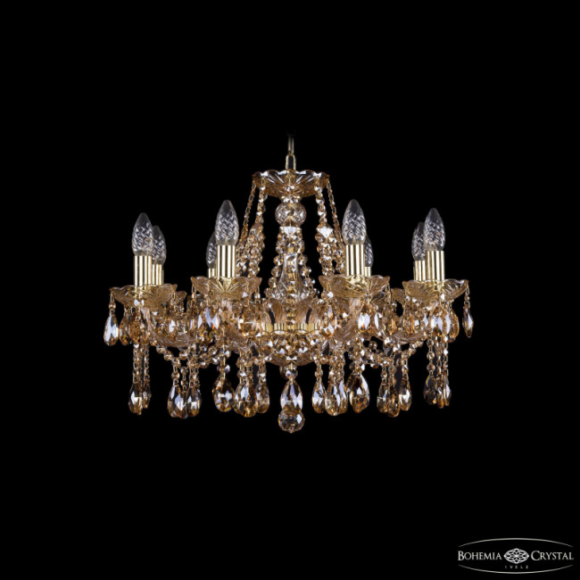 Подвесная люстра Bohemia Ivele Crystal 1413/8/200 G M721