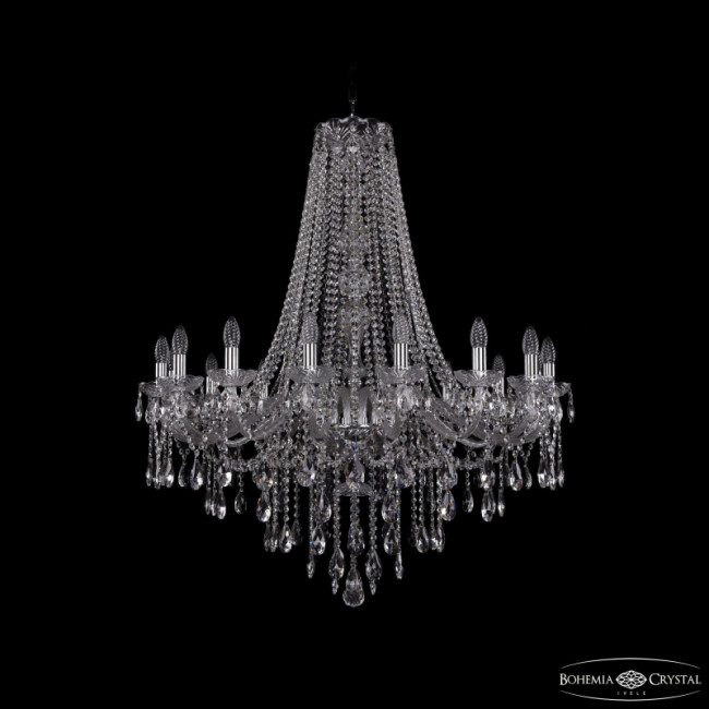Подвесная люстра Bohemia Ivele Crystal 1415/16/360/h-112 Ni Подвесная люстра Bohemia Ivele Crystal 1415/16/360/h-112 Ni