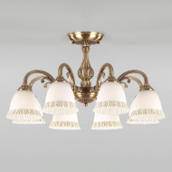 Люстра на штанге Eurosvet 60107/8 античная бронза