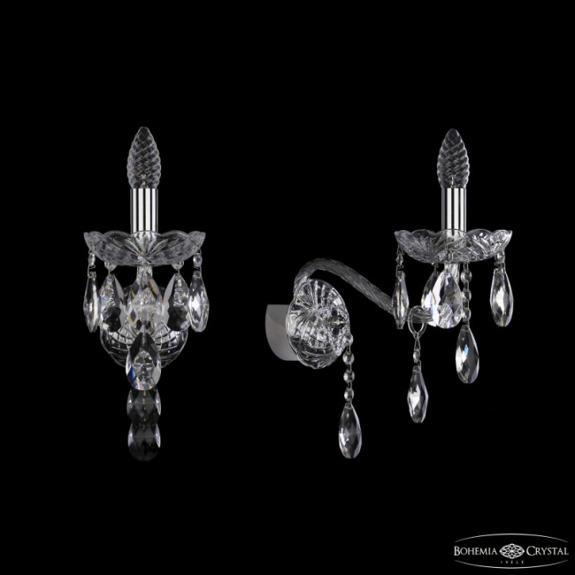 Бра Bohemia Ivele Crystal 1415B/1/200/XL Ni Бра Bohemia Ivele Crystal 1415B/1/200/XL Ni
