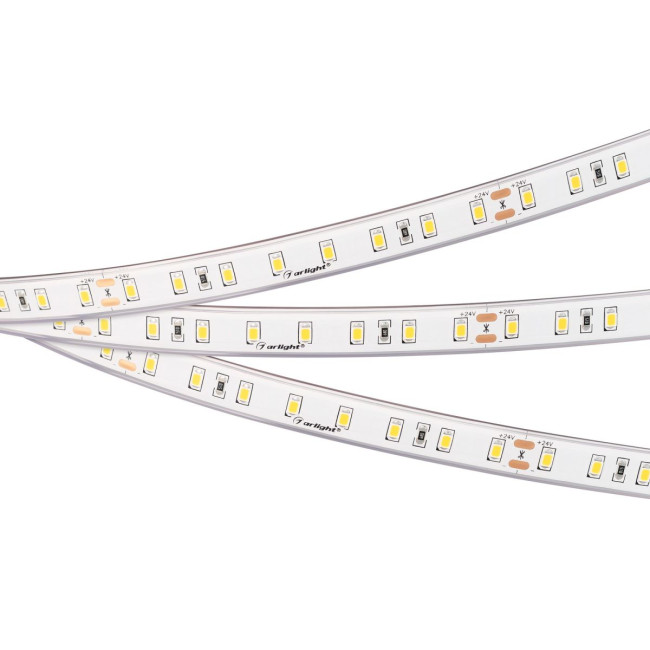 Светодиодная герметичная лента Arlight RTW-PS-A80-12mm 24V Warm2400 (4.8 W/m, IP67, TWP100, 5m) 053506 Светодиодная герметичная лента Arlight RTW-PS-A80-12mm 24V Warm2400 (4.8 W/m, IP67, TWP100, 5m) 053506
