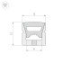 Силиконовый профиль Arlight WPH-FLEX-1212-TOP-S8-10m WHITE 040829 Силиконовый профиль Arlight WPH-FLEX-1212-TOP-S8-10m WHITE 040829