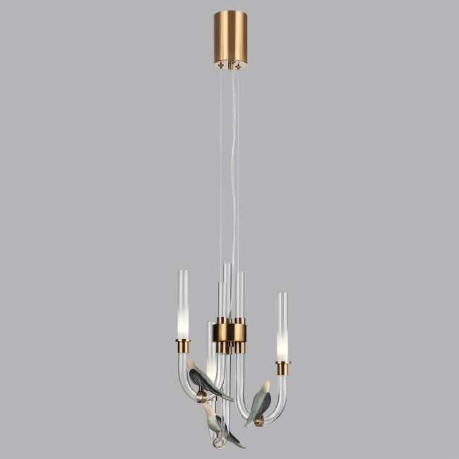 Подвесная люстра Odeon Light Lark L-vision 5431/6L Подвесная люстра Odeon Light Lark L-vision 5431/6L