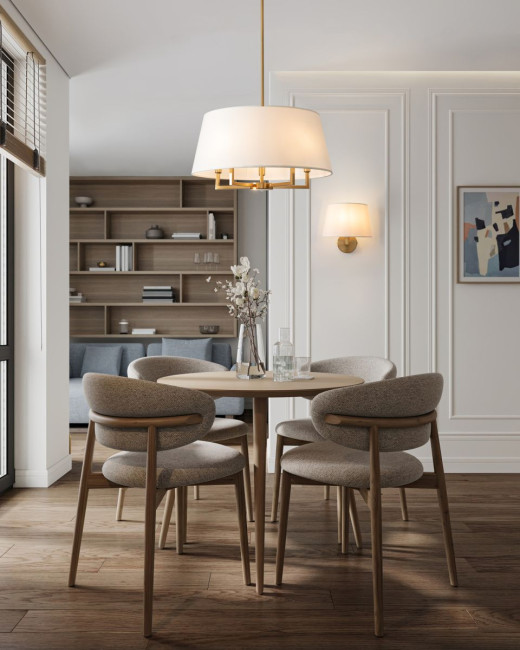 Люстра на штанге Freya Graceful FR2042CL-05BS Люстра на штанге Freya Graceful FR2042CL-05BS