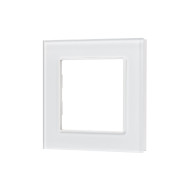 Рамка одноместная Arlight FRM-GLARE-GS-1-WH 043786 Рамка одноместная Arlight FRM-GLARE-GS-1-WH 043786