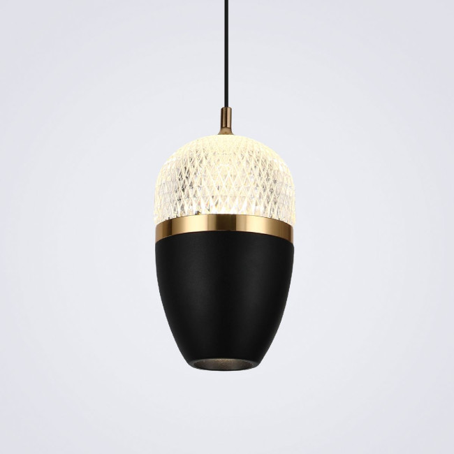 Подвесной светильник LED4U L8754-1 BK Подвесной светильник LED4U L8754-1 BK