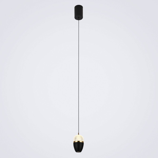 Подвесной светильник LED4U L8754-1 BK Подвесной светильник LED4U L8754-1 BK