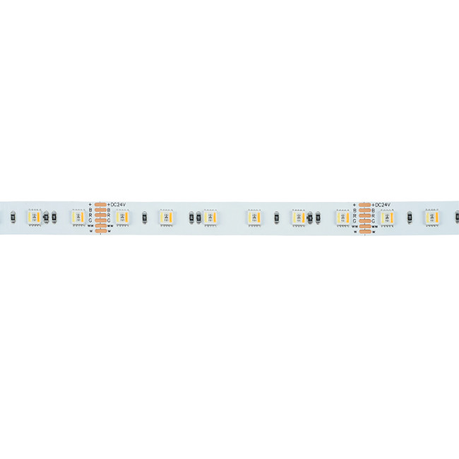 Лента светодиодная 24V Feron LS508, 60*SMD5050, 20W/m, IP20, RGB+2300К+6500K 53336