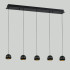 Подвесной светильник MD21001034-5B black/gold Подвесной светильник MD21001034-5B black/gold