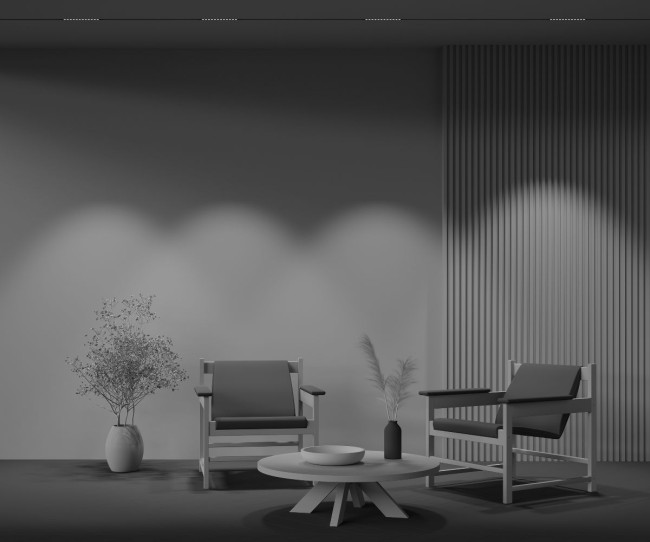 Трековый светодиодный светильник Maytoni Technical Points TR031-4-12W3K-S-DS-B