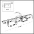 Настенный светильник Odeon Light Hightech Zaha 7059/12WL Настенный светильник Odeon Light Hightech Zaha 7059/12WL