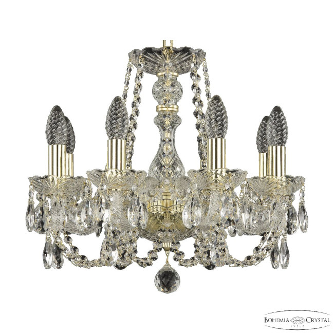 Подвесная люстра Bohemia Ivele Crystal 101/8/141 G Подвесная люстра Bohemia Ivele Crystal 101/8/141 G