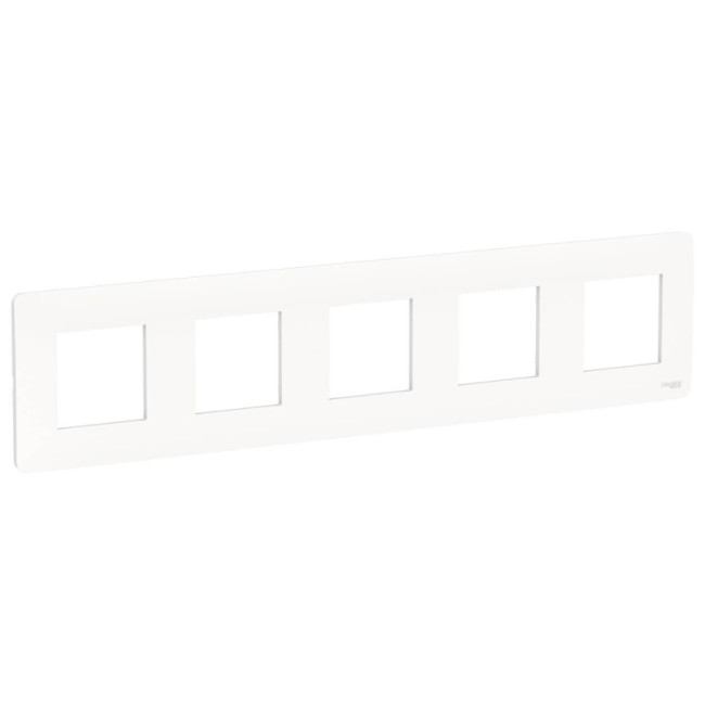 Рамка 5-постовая Schneider Electric Unica New NU201018 Рамка 5-постовая Schneider Electric Unica New NU201018