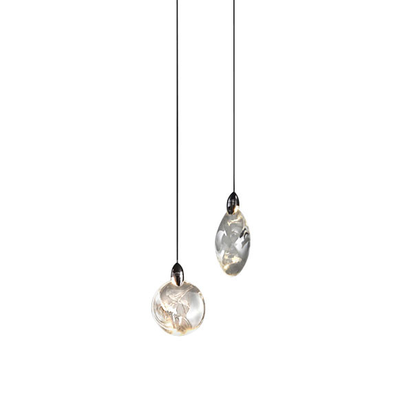 Подвесной светильник Delight Collection Colvin MT9176-2H pearl black Подвесной светильник Delight Collection Colvin MT9176-2H pearl black