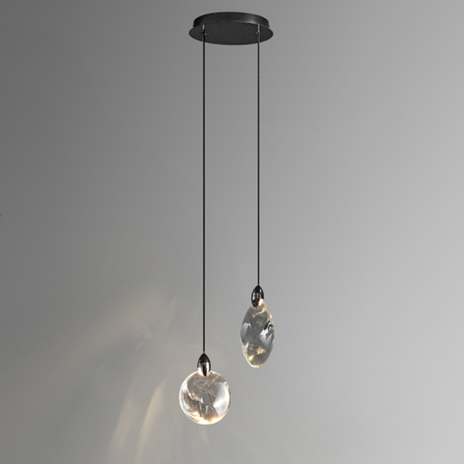 Подвесной светильник Delight Collection Colvin MT9176-2H pearl black Подвесной светильник Delight Collection Colvin MT9176-2H pearl black