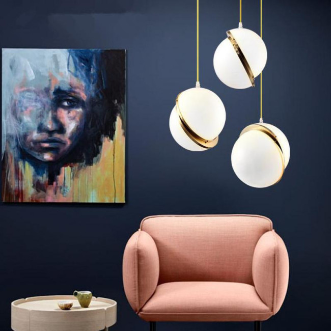 Подвесной светильник Crescent 3S brass Подвесной светильник Crescent 3S brass