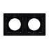 Рамка 2-местная алюминиевая Arlight FRM-PRESTO-ALR-2-BK 043875 Рамка 2-местная алюминиевая Arlight FRM-PRESTO-ALR-2-BK 043875
