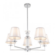 Люстра на штанге Arte Milano 344401/5 CR Люстра на штанге Arte Milano 344401/5 CR