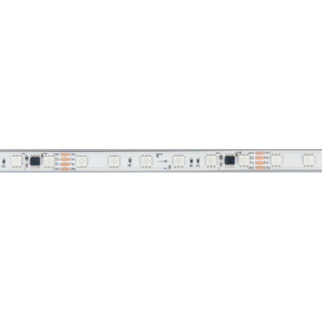 Светодиодная герметичная лента Arlight SPI-PS-B60-12mm 24V RGB-PX6-BPT (12 W/m, IP67, 5060, 5m) 039181