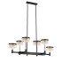 Подвесная люстра Delight Collection MD21020075 MD21020075-6B matt black Подвесная люстра Delight Collection MD21020075 MD21020075-6B matt black