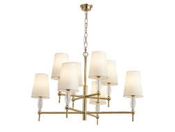 Подвесная люстра Newport Chelsy 4378/C gold М0070440 Подвесная люстра Newport Chelsy 4378/C gold М0070440