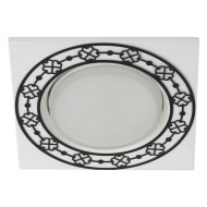 Встраиваемый светильник ЭРА KL78 WH/BK Б0037367