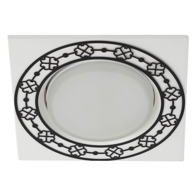 Встраиваемый светильник ЭРА KL78 WH/BK Б0037367