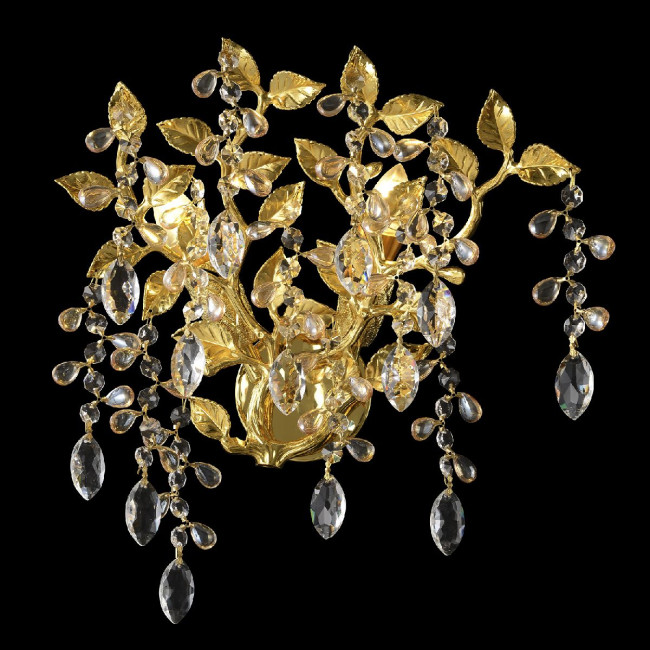 Настенный светильник Crystal Lux EDEN AP2 GOLD Настенный светильник Crystal Lux EDEN AP2 GOLD