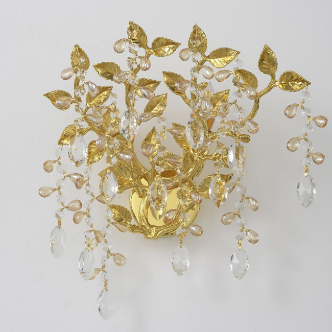 Настенный светильник Crystal Lux EDEN AP2 GOLD Настенный светильник Crystal Lux EDEN AP2 GOLD