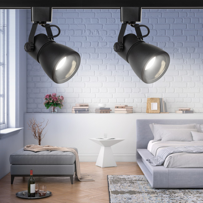 Трековый светильник Эра TR38-GU10 BK Б0053308 Трековый светильник Эра TR38-GU10 BK Б0053308