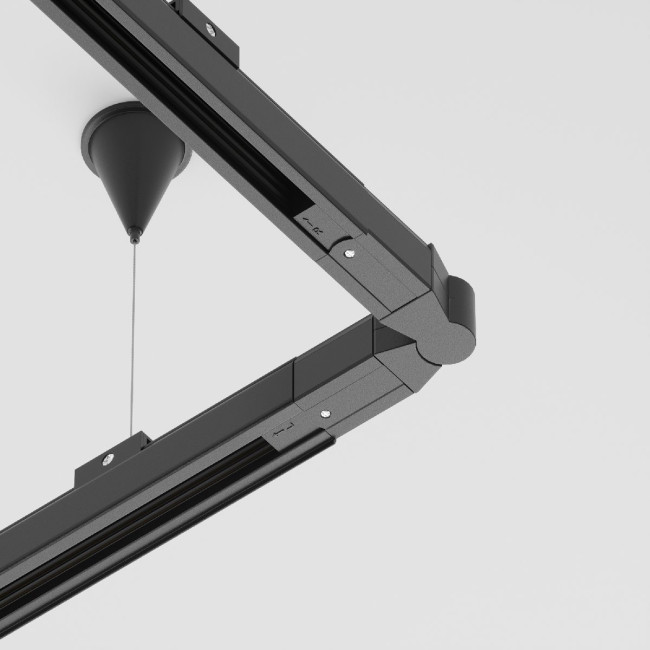 Коннектор L-образный Maytoni Technical Accessorises TRA005CS-31B