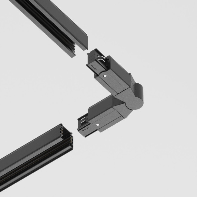 Коннектор L-образный Maytoni Technical Accessorises TRA005CS-31B