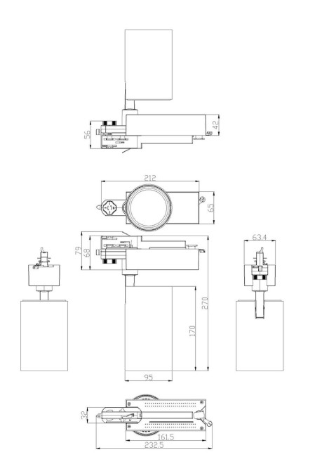 Трековый светильник ЭРА SТR-30-36-40K-B40 Б0049768 Трековый светильник ЭРА SТR-30-36-40K-B40 Б0049768