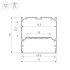 Профиль Arlight LINE-M-7575-2500 WHITE 058158 Профиль Arlight LINE-M-7575-2500 WHITE 058158