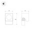 Прожектор Arlight ALT-BLOCK-S65x65-5W Warm3000 (GR, 3 deg, 230V) 052367 Прожектор Arlight ALT-BLOCK-S65x65-5W Warm3000 (GR, 3 deg, 230V) 052367